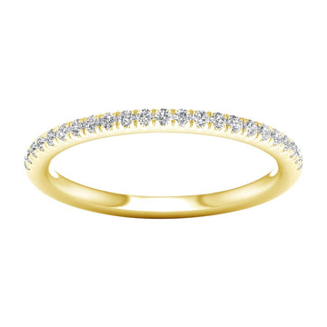 Lab Grown Diamond Thin Wedding Band